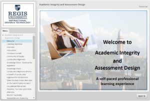Academic Integrity and Assessment Design